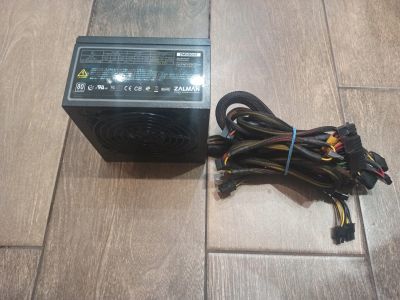 Лот: 15840106. Фото: 1. Блок питания Zalman 500 Вт ZM500-ST... Корпуса, блоки питания