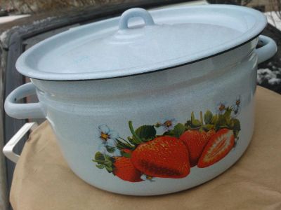 Лот: 8634481. Фото: 1. Бак кастрюля эмалированная Лысьва... Кухонные аксессуары