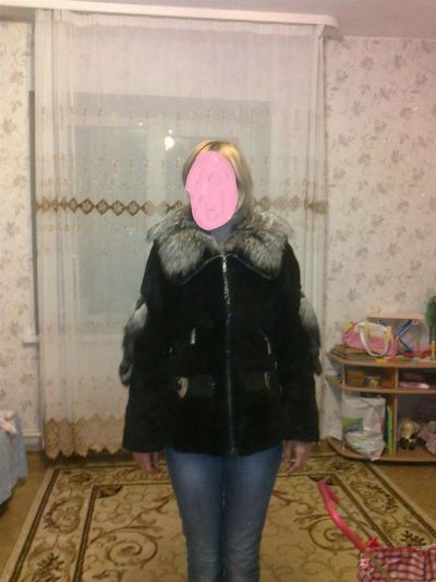 Лот: 3401177. Фото: 1. Мутоновая шуба. Верхняя одежда