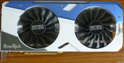 Лот: 18827765. Фото: 1. Palit GeForce GTX 1070 GameRock... Видеокарты