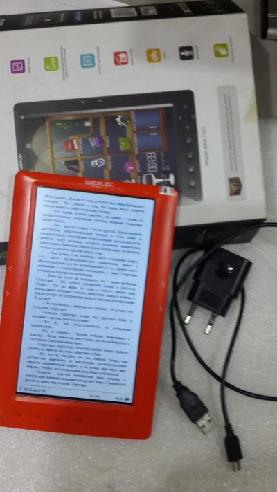 Лот: 11293240. Фото: 1. Электронная книга Wexler Book... Электронные книги