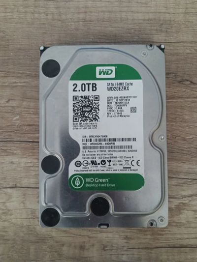 Лот: 24334309. Фото: 1. Винчестер WD WD20EZRX 2Tb. Жёсткие диски (HDD)