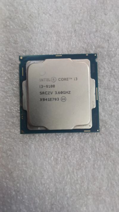 Лот: 25196006. Фото: 1. Процессор Intel Core i3-9100. Процессоры