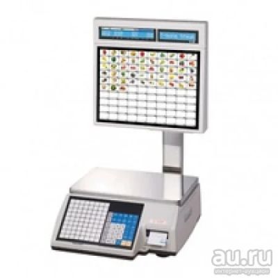 Лот: 17069391. Фото: 1. Весы торговые CAS CL5000J-6IB... Торговое