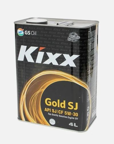 Лот: 14493324. Фото: 1. Kixx G SJ/CF 5W-30 4L (масло моторное... Масла, жидкости
