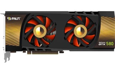 Лот: 8504287. Фото: 1. GTX 580. Видеокарты