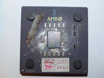 Лот: 3595315. Фото: 1. Процессор AMD Duron 1000 (DHD1000AMT1B... Процессоры