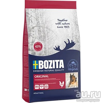 Лот: 17678389. Фото: 1. Bozita (Бозита) Original 22/11... Корма