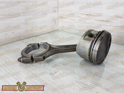 Лот: 23592675. Фото: 1. Поршень с шатуном Audi A6 ASG... Двигатель и элементы двигателя