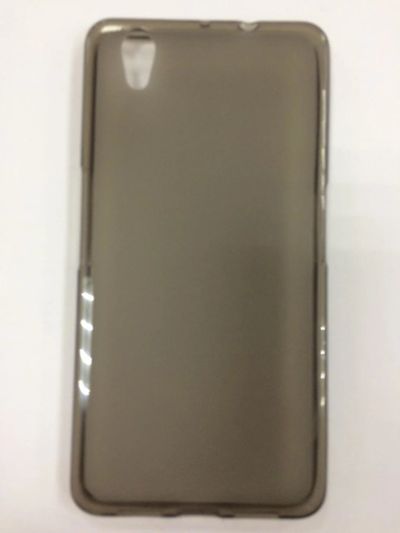 Лот: 10087060. Фото: 1. Чехол ZTE V7 Max Силикон Серый... Чехлы, бамперы