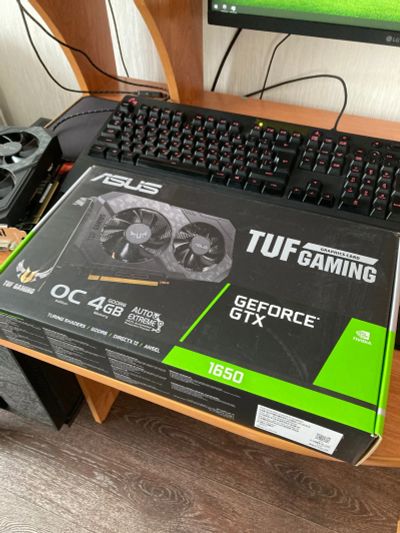 Лот: 19946185. Фото: 1. Видеокарта ASUS TUF Gaming GeForce... Видеокарты