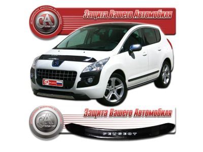 Лот: 4831396. Фото: 1. Дефлектор капота (чёрный) Peugeot... Детали тюнинга