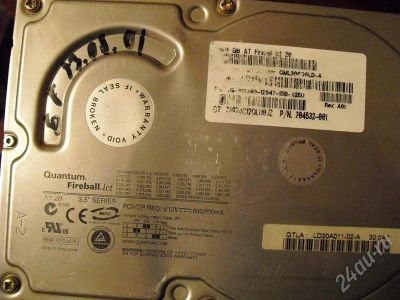 Лот: 735638. Фото: 1. жесткий ide 27gb. Жёсткие диски (HDD)