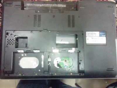 Лот: 8946692. Фото: 1. N38. Asus N73S . Нижняя часть... Корпуса, блоки питания