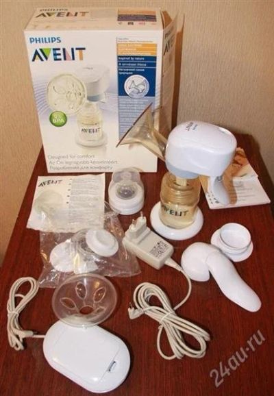 Лот: 2229942. Фото: 1. Молокоотсос PHILIPS AVENT электрический... Всё для кормления
