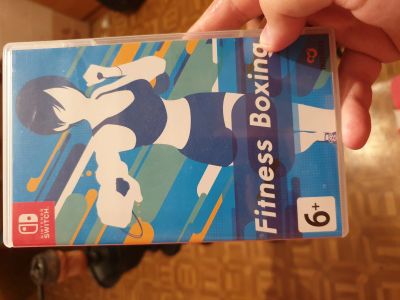 Лот: 14485211. Фото: 1. Fitness boxing Nintendo switch. Игры для консолей