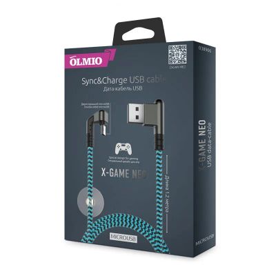 Лот: 22151039. Фото: 1. Кабель X-Game USB->microUSB 1... Дата-кабели, переходники