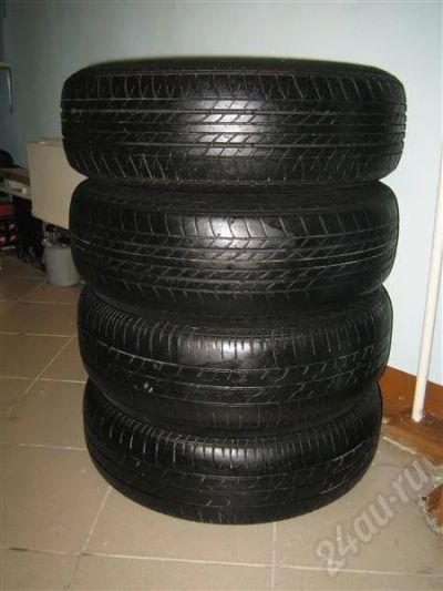 Лот: 413425. Фото: 1. Резина летняя BRIDGESTONE с дисками... Шины на дисках