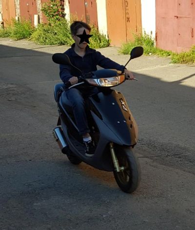 Лот: 11487937. Фото: 1. Мопед Honda Dio AF 35 ZX. Мотороллеры, мопеды