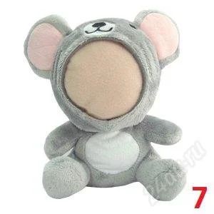 Лот: 2420094. Фото: 1. 3d лицо на мягкой игрушке мышонок... Сувенирные мелочи