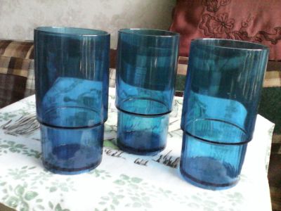Лот: 8619053. Фото: 1. Стаканы Tupperware три штуки... Кружки, стаканы, бокалы