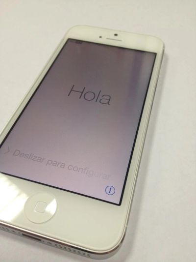 Лот: 2990816. Фото: 1. apple iphone 5 16 gb white (айфон... Смартфоны