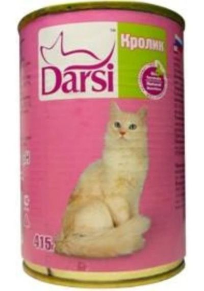 Лот: 5110384. Фото: 1. Консервы Darsi для кошек, с мясом... Корма