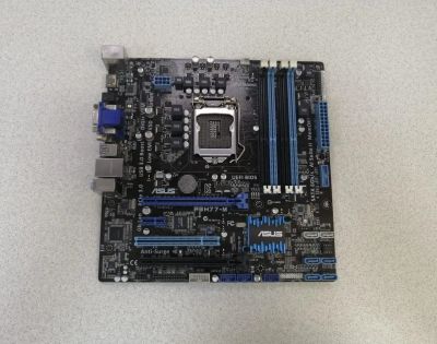 Лот: 17539433. Фото: 1. MB ASUS P8H77-M C9M0AD704352. Материнские платы