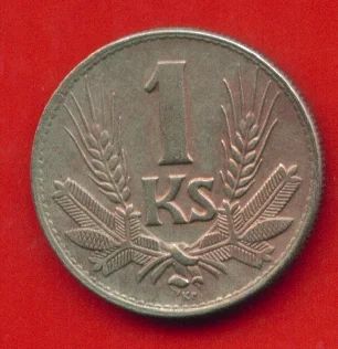 Лот: 8850763. Фото: 1. Словакия 1 крона 1942 (с201). Европа