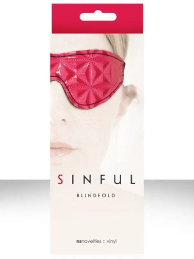 Лот: 22070468. Фото: 1. Маска на глаза Sinful - Blindfold. Другое (интимные товары)