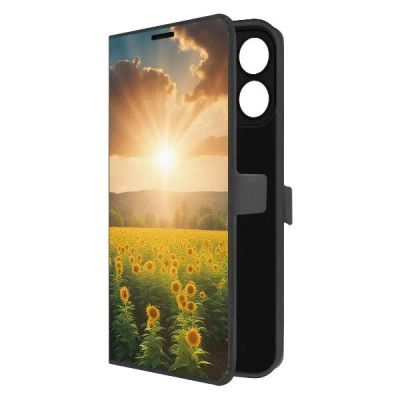 Лот: 25382142. Фото: 1. Чехол Krutoff Eco Book "Солнечно... Чехлы, бамперы