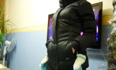 Лот: 3279178. Фото: 1. Пуховик Adidas. Верхняя одежда