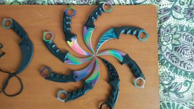 Лот: 8149278. Фото: 1. Нож керамбит CS GO karambit... Ножи, топоры