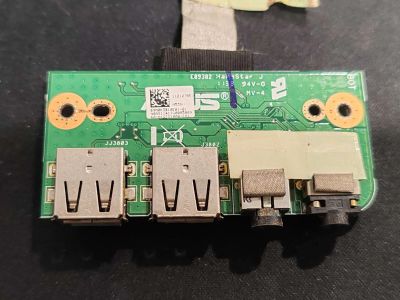 Лот: 25202147. Фото: 1. Доп плата с разъемами USB и Audio... Платы расширения, контроллеры, доп. порты
