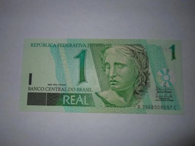 Лот: 5220421. Фото: 1. Бразилия 1 реал идеал. Америка