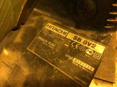 Лот: 9398011. Фото: 1. Шлифмашина ленточная Hitachi. Электроинструмент