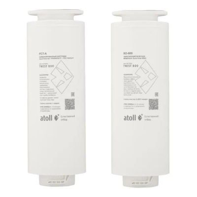 Лот: 25714541. Фото: 1. Набор картриджей Atoll Twist 800. Водоочистка, фильтры для воды