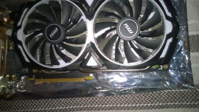 Лот: 19819515. Фото: 1. Видеокарта MSI GTX 1060 ARMOR... Видеокарты