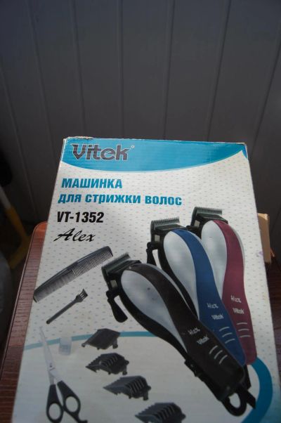 Лот: 9417466. Фото: 1. Машинка для стрижки волос Vitek... Укладка и стрижка волос, бритьё, эпиляция