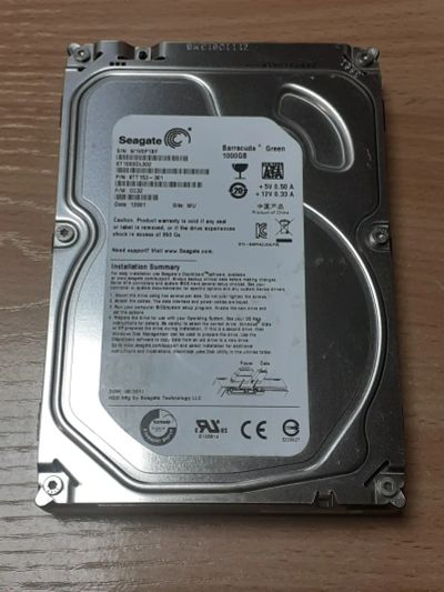 Лот: 22183656. Фото: 1. Жесткий диск 1000gb HDD 1TB Seagate... Жёсткие диски (HDD)