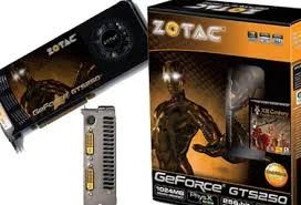Лот: 8895678. Фото: 1. Zotac GTS 250 1 GB. Видеокарты