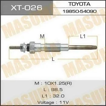Лот: 9095467. Фото: 1. Свеча накаливания Masuma XT026... Двигатель и элементы двигателя