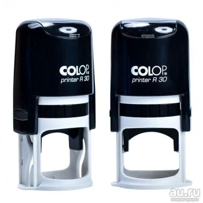 Лот: 15520457. Фото: 1. COLOP printer R30 (d 30 мм) цвет... Печати, штампы, оснастки
