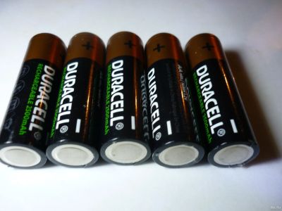 Лот: 18019430. Фото: 1. Аккумуляторы duracell aa 2500... Батарейки, аккумуляторы, элементы питания