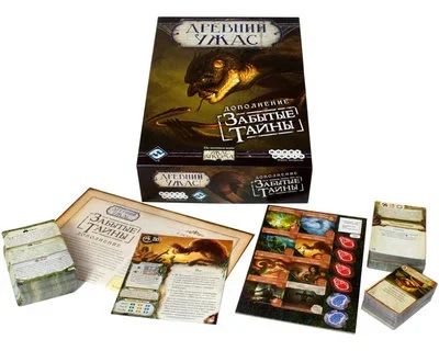 Лот: 9971291. Фото: 1. Древний Ужас. Забытые тайны. Настольные игры, карты