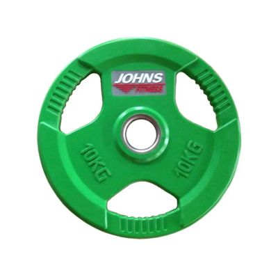 Лот: 22368788. Фото: 1. Диск обрезиненный 10кг Johns 91010... Штанги, блины