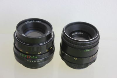 Лот: 14154890. Фото: 1. Объективы Гелиос 44м и 44-2. Объективы