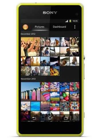 Лот: 4079428. Фото: 1. Sony Xperia Z1 Compact Желтый... Смартфоны
