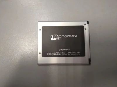 Лот: 18600010. Фото: 1. АКБ Micromax Q340 Q338 2000 mAh. Другое (запчасти, оборудование)