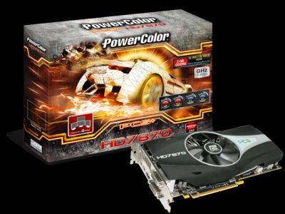 Лот: 3739380. Фото: 1. PowerColor PCS+ HD7870 GHz Edition... Видеокарты